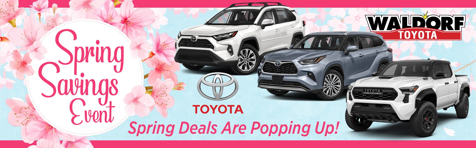 Spring Deals Are Popping Up!