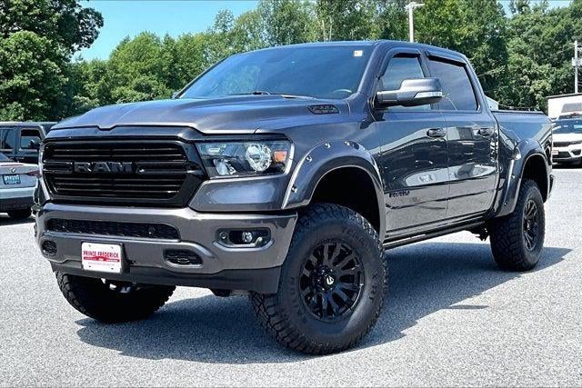 2020 RAM 1500 — rear three-quarter view