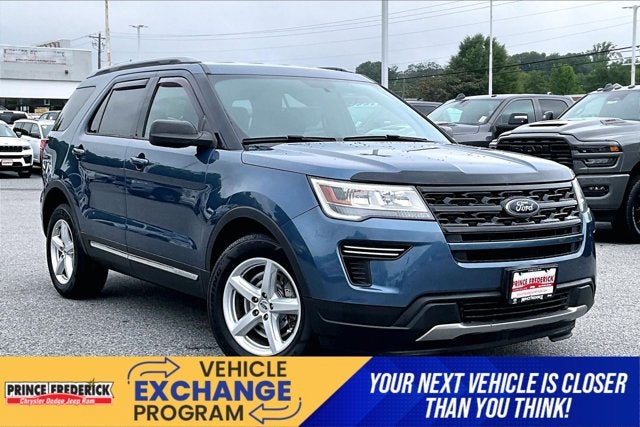 2018 Ford Explorer XLT in Other — front three-quarter view