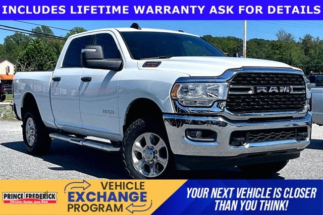 2023 RAM 2500 Big Horn in Bright White Clearcoat — front three-quarter view