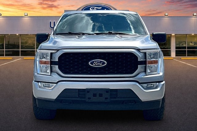 2022 Ford F-150 — rear three-quarter view