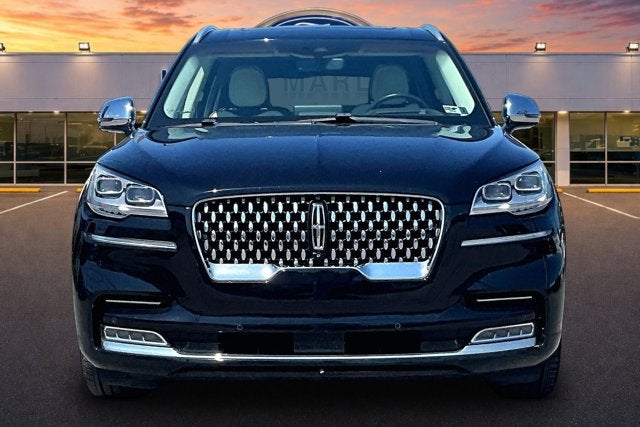 2020 Lincoln Aviator — rear three-quarter view