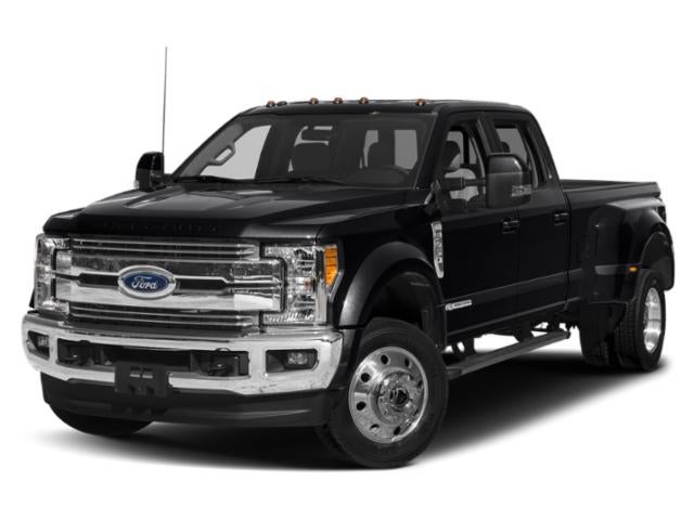2019 Ford F-450 XL in Agate Black Metallic — front three-quarter view