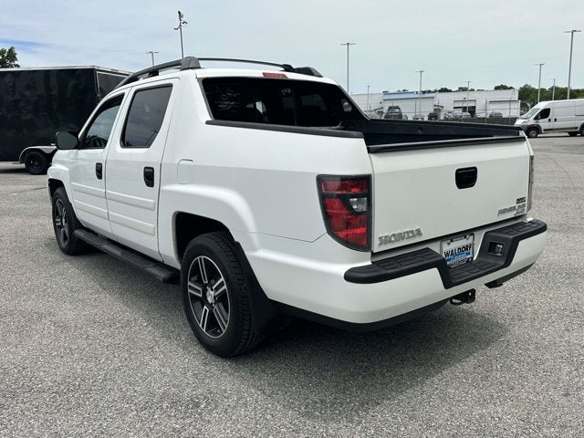2012 Honda Ridgeline — interior view