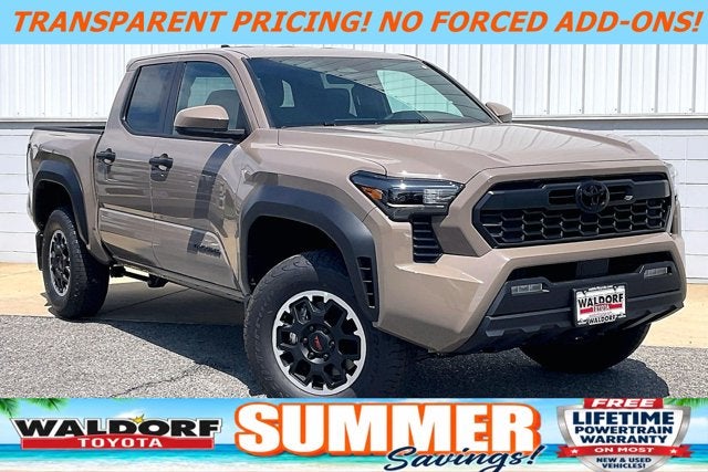 2026 Toyota Tacoma TRD Off-Road in Mudbath — front three-quarter view
