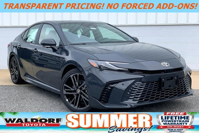 2026 Toyota Camry XSE in Underground — front three-quarter view
