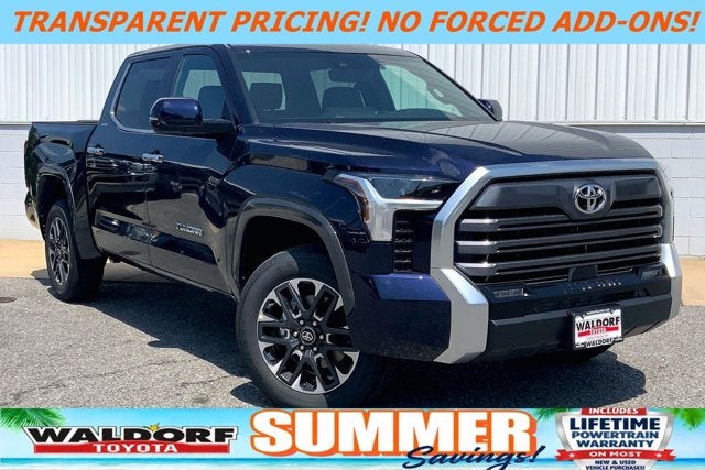 2026 Toyota Tundra Limited in Blueprint — front three-quarter view