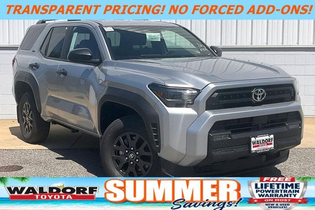 2026 Toyota 4Runner SR5 in Cutting Edge — front three-quarter view