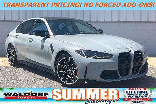 2024 BMW M3 Base in Not Available — front three-quarter view