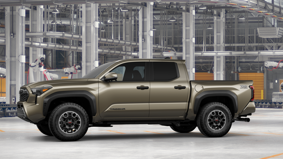 2026 Toyota Tacoma — rear three-quarter view